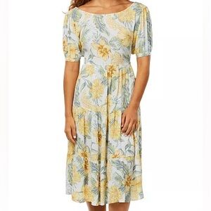NWT Rip Curl Juniors' Always Summer Midi Dress - Small